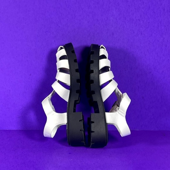 Steve Madden Girls White Dory Fisherman Sandals Shoe Size‎ 3-New - Picture 6 of 9